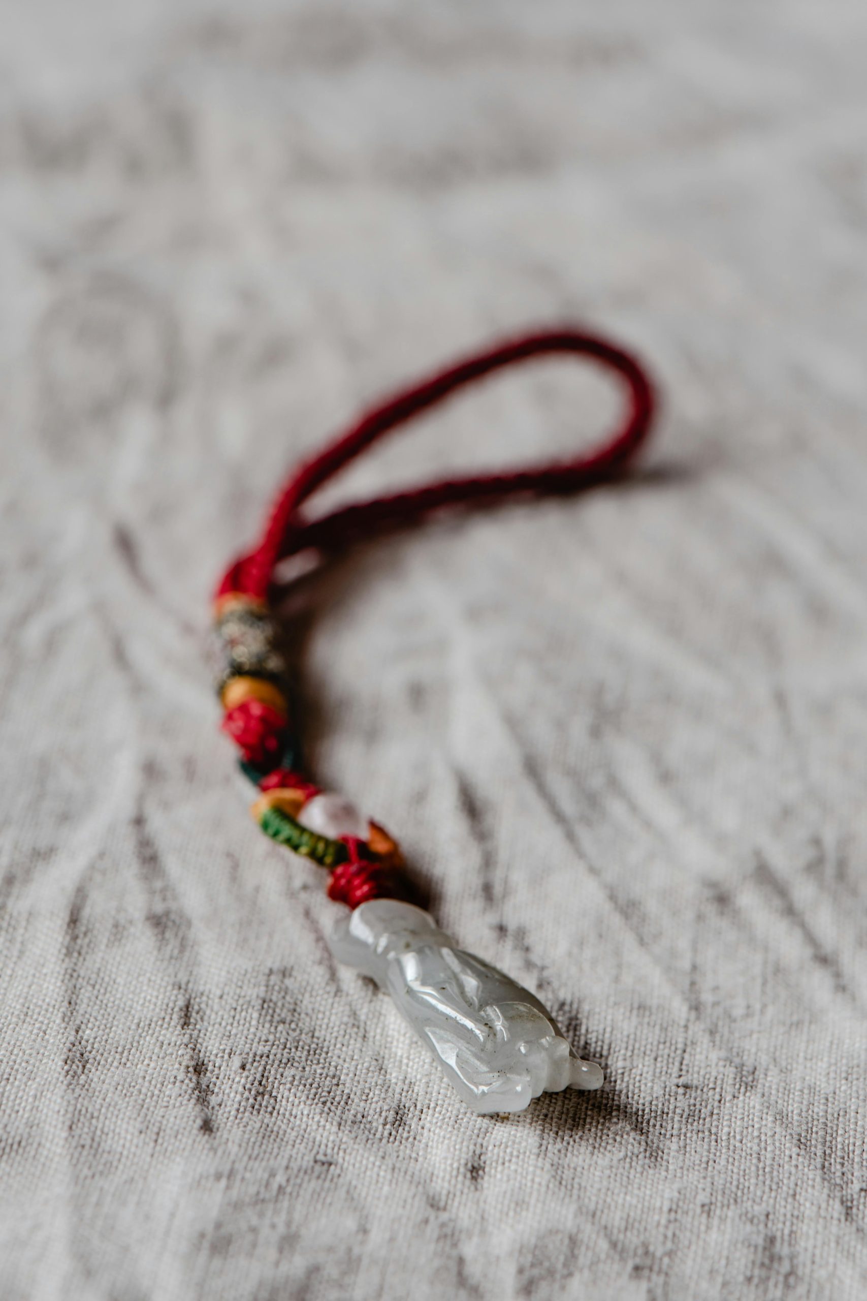 Pendentif en pierre de jade